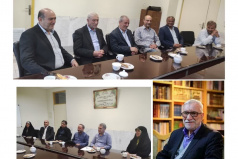دیدار اعضاء محترم هیات علمی دانشکده ادبیات و زبانهای خارجی با چهره ماندگار