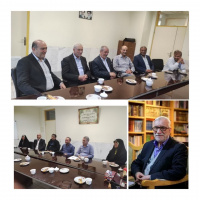 دیدار اعضاء محترم هیات علمی دانشکده ادبیات و زبانهای خارجی با چهره ماندگار