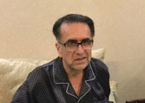 جلسه عیادت از استاد ارجمند و بازنشسته دانشکده ادبیات جناب آقای دکتر پرویز رستگار جزی